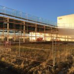 Hallenbau Stahlkonstruktion Ansicht 1 - Industriebau