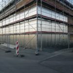 Kasettendämmung Außenschale Trapezblechfassade Aluminium stucco