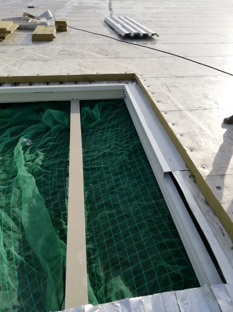 Öffnung im Bestand herstellen