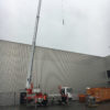 Geeignetes Hebezeug / Kran ist hier unerlässlich - Dachsysteme Rudolph Gmbh